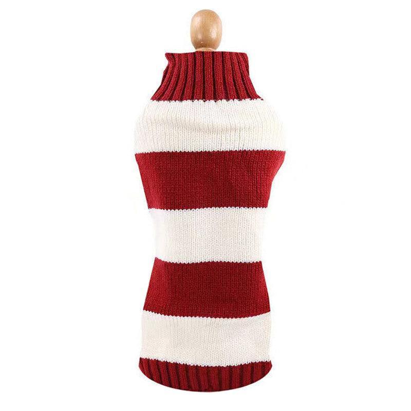 XL Jumper Sweater Clothes Cat Knitted Coat Puppy Pet Small Dog Winter Knitwear
