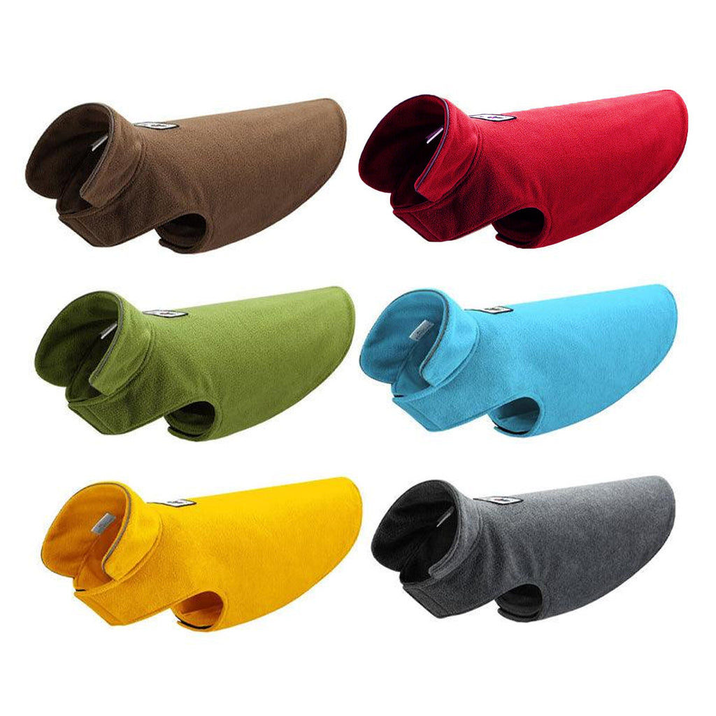 L Size Pet Dog Warm Coat Fleece Jacket Jumper Sweater Winter Puppy Vest Outfit-1