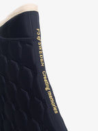 Vintage Monogram Dressage Saddle Pad - Navy