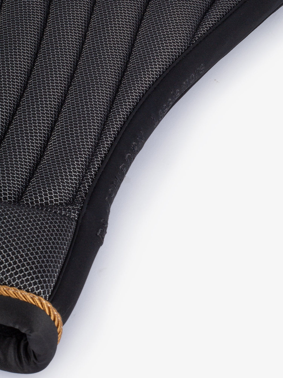 Airflow Mesh Dressage Saddle Pad - Black