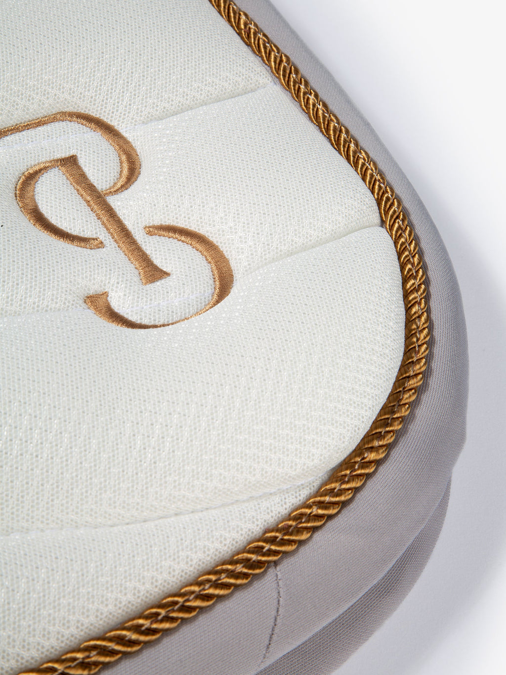 Airflow Mesh Dressage Saddle Pad - White