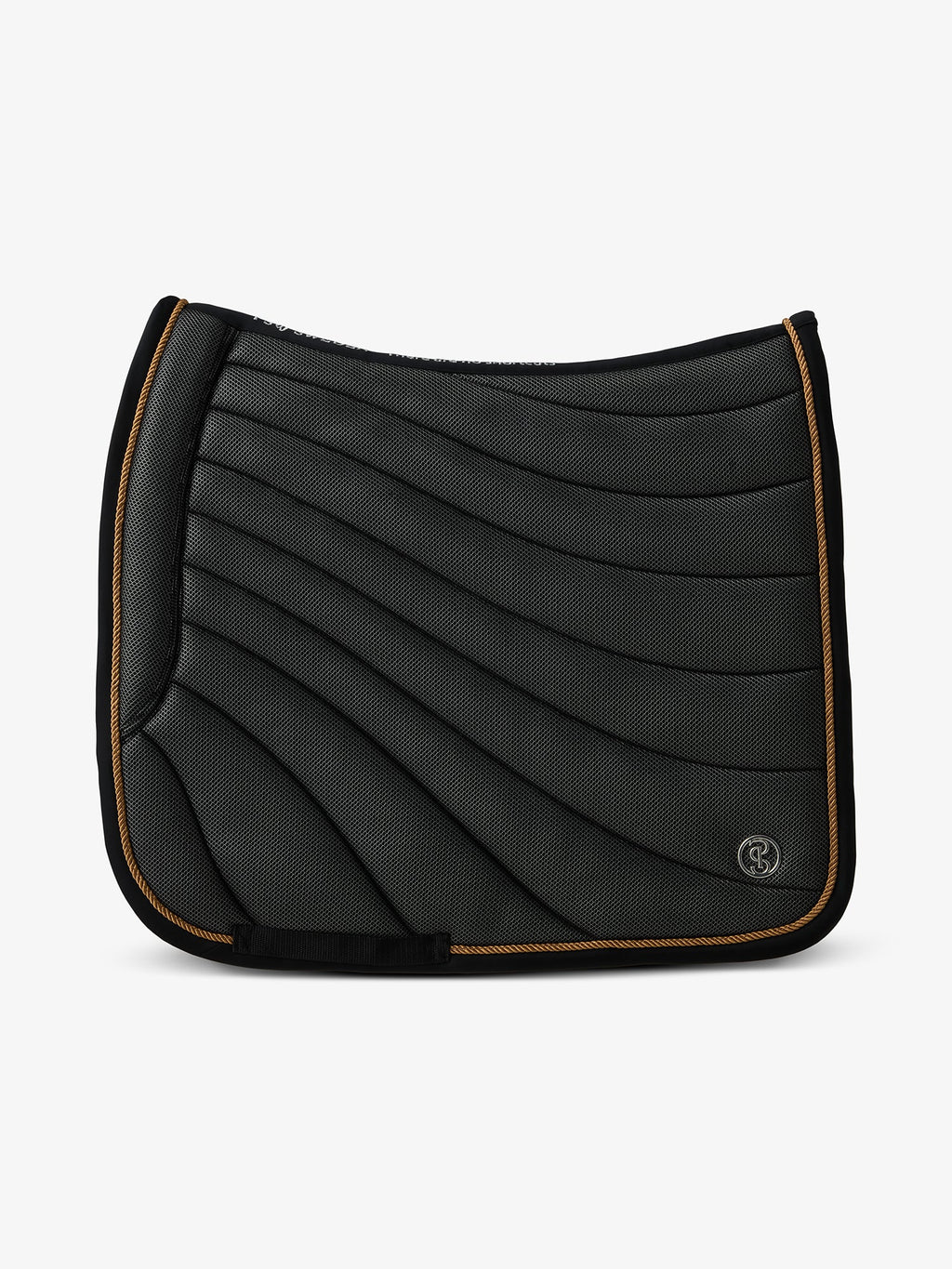 Airflow Mesh Dressage Saddle Pad - Black