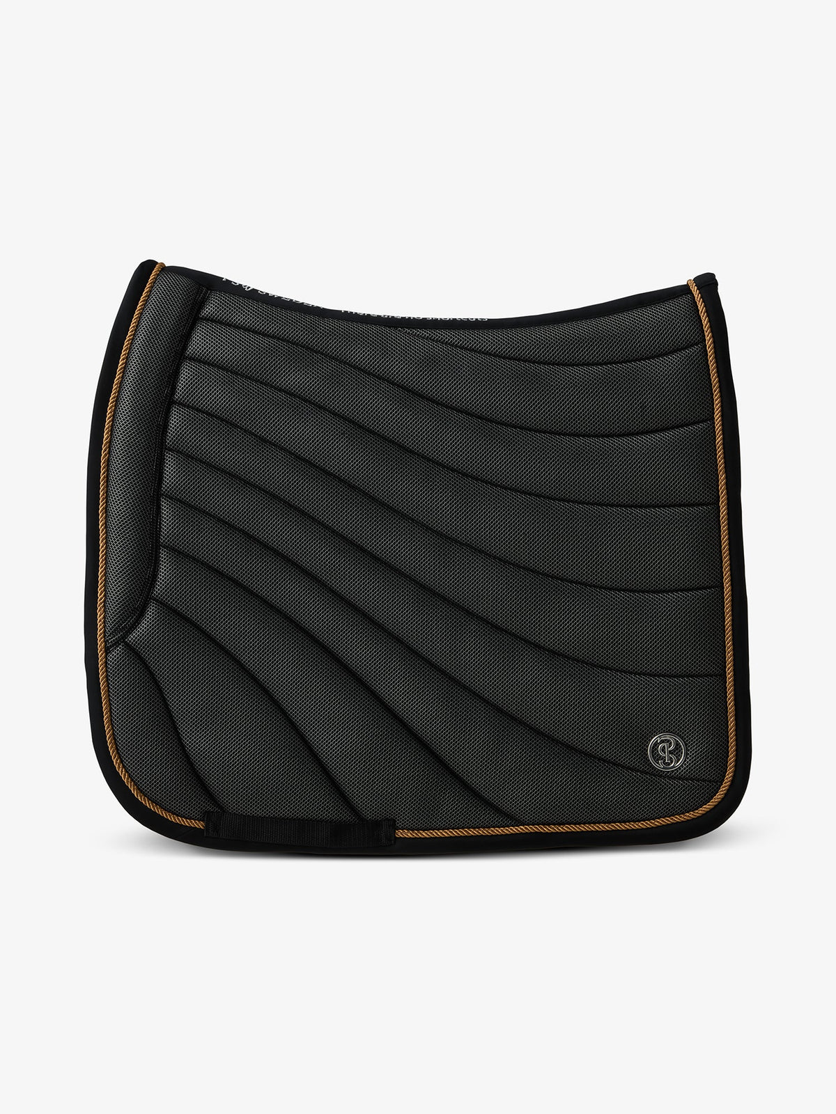 Airflow Mesh Dressage Saddle Pad - Black