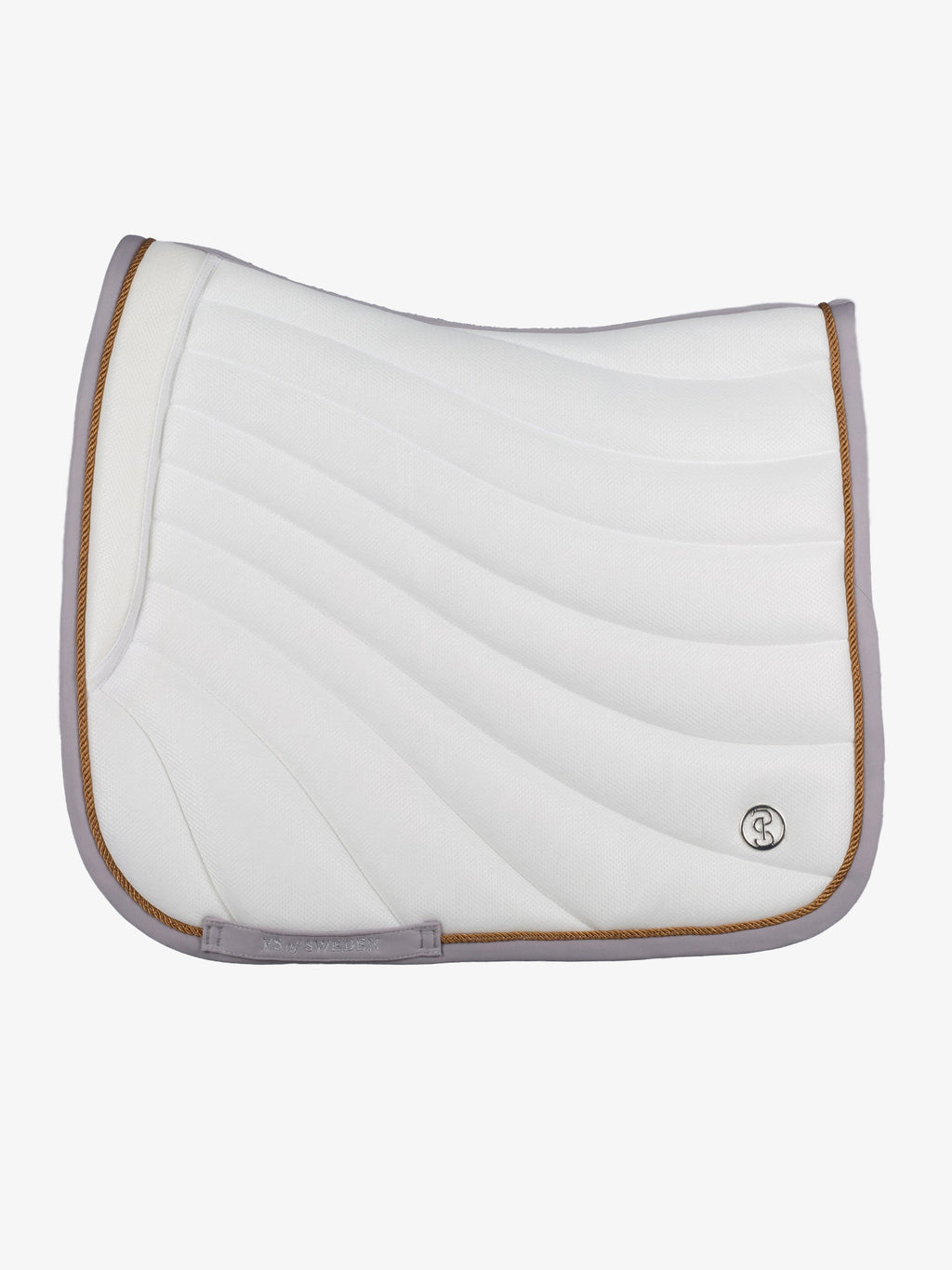 Airflow Mesh Dressage Saddle Pad - White