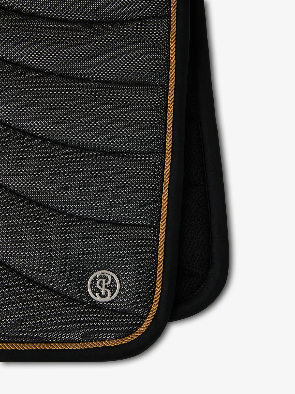 Airflow Mesh Dressage Saddle Pad - Black