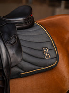 Airflow Mesh Jump Saddle Pad - Black