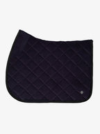 Classic Corduroy Jump Saddle Pad - Navy