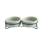 Ceramic Pet Bowl Cat Food Bowl Dog Bowl Drinking Bowl Pet Water Food Dish-6
