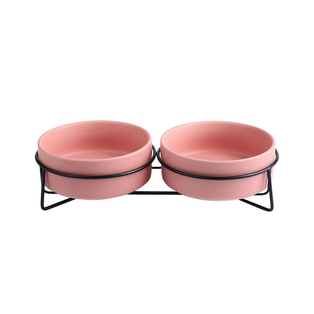Ceramic Pet Bowl Cat Food Bowl Dog Bowl Drinking Bowl Pet Water Food Dish-7