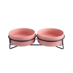 Ceramic Pet Bowl Cat Food Bowl Dog Bowl Drinking Bowl Pet Water Food Dish-7