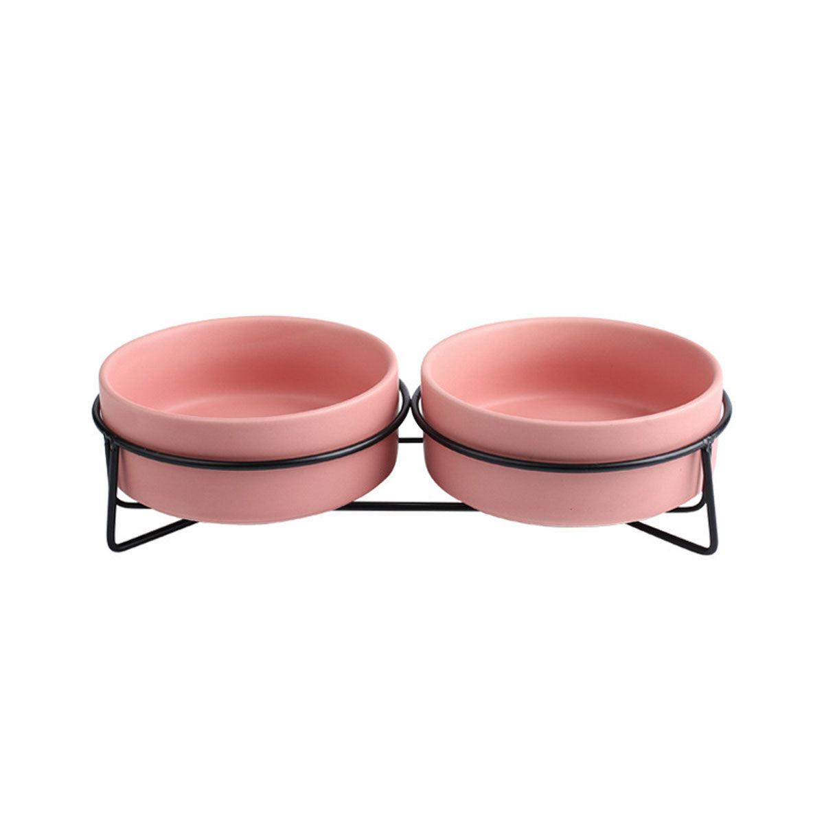 Ceramic Pet Bowl Cat Food Bowl Dog Bowl Drinking Bowl Pet Water Food Dish-7