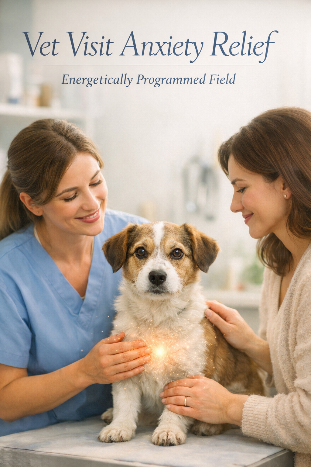 Vet Visit Anxiety Relief for Dogs & Cats by Vega Fields™   (Digital Mandala & Audio)-0