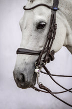 Double Bridle Paragon - Black Leather