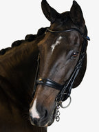 Double Bridle Paragon - Black Leather