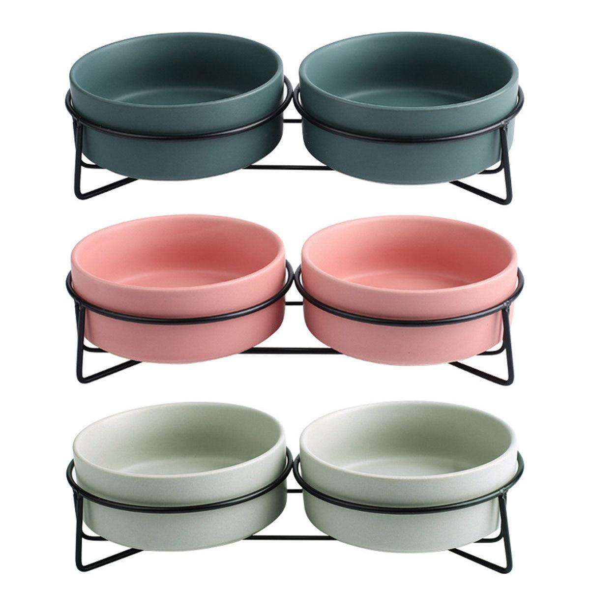 Ceramic Pet Bowl Cat Food Bowl Dog Bowl Drinking Bowl Pet Water Food Dish-1