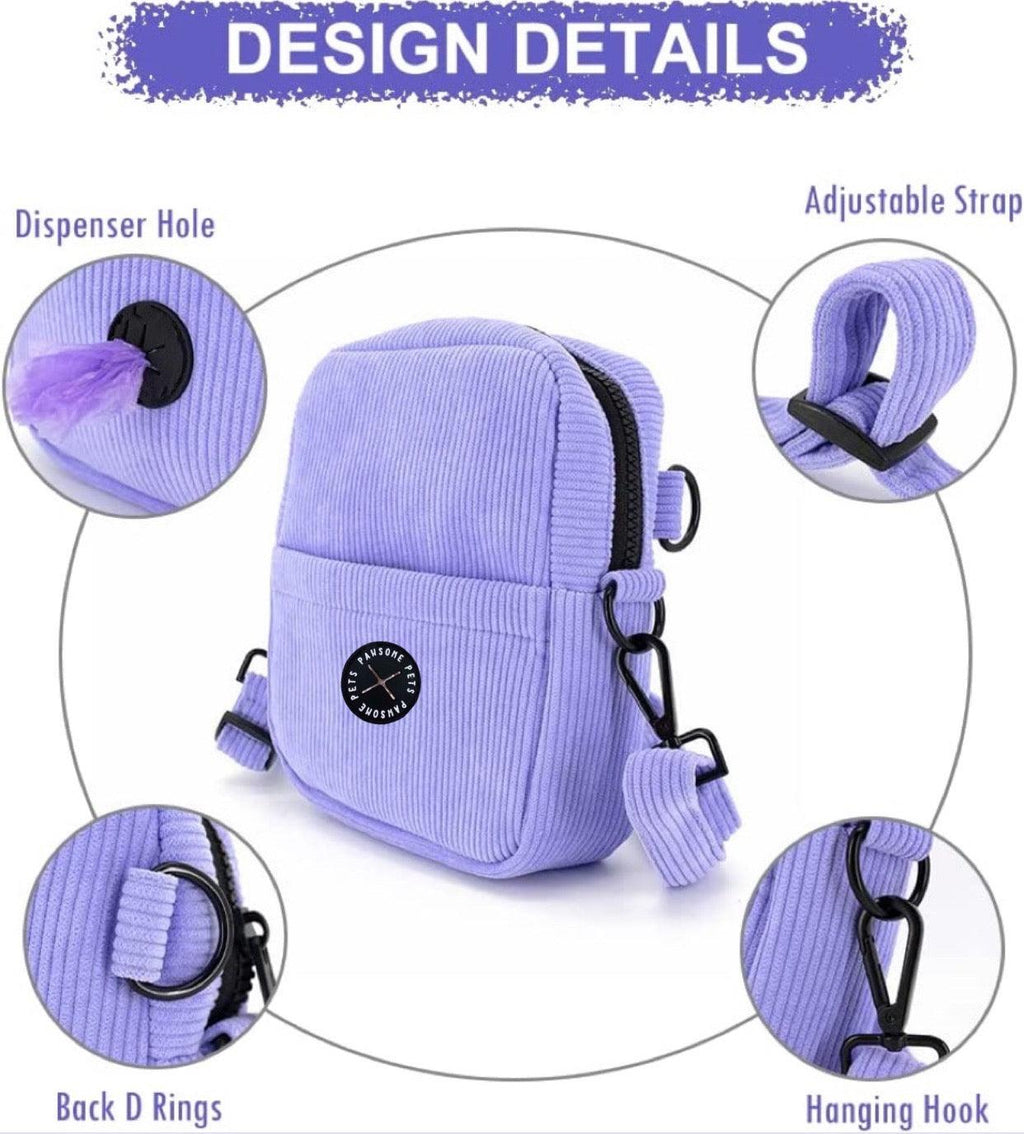 CROSSBODY TREAT BAG - BLUE GREY-1