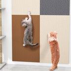 Cat Climbing Mat Wall Mounted Cut Paste Scratching Board Multifunctional For Cat