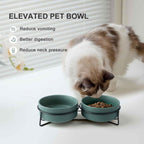 Ceramic Pet Bowl Cat Food Bowl Dog Bowl Drinking Bowl Pet Water Food Dish-4