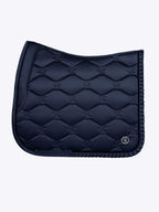 Saddle Pad Dressage Ruffle  - Navy