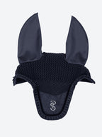 Ear Bonnet Ruffle - Navy