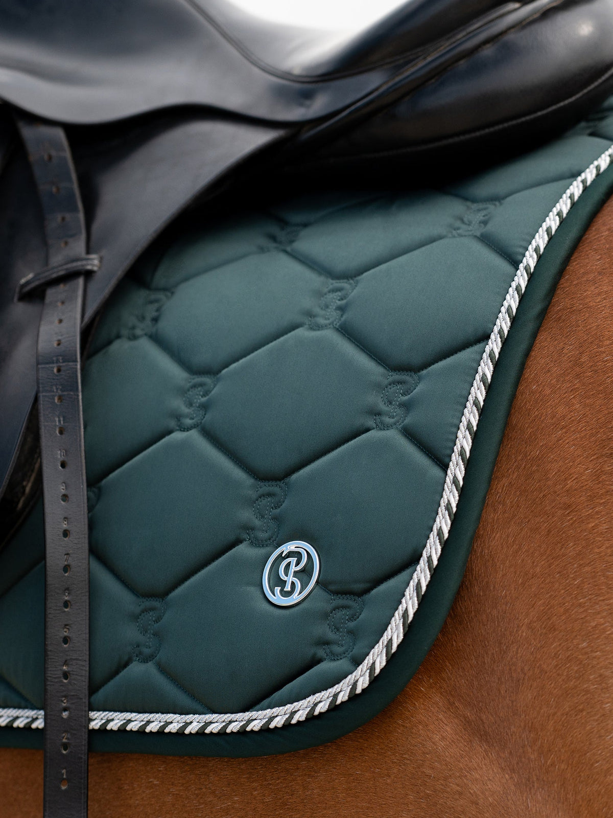 Saddle Pad Jump Signature - Midnight green