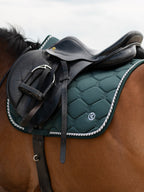 Saddle Pad Jump Signature - Midnight green