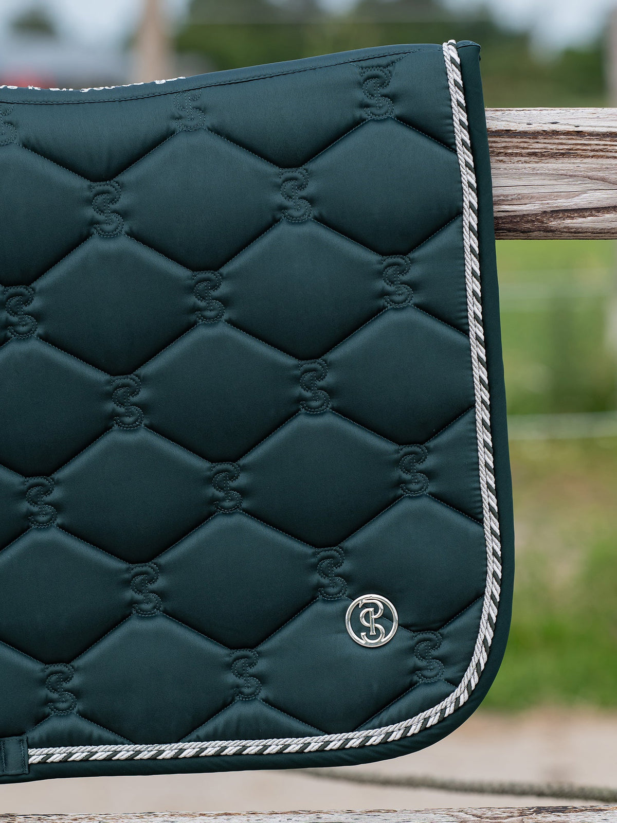 Saddle Pad Jump Signature - Midnight green