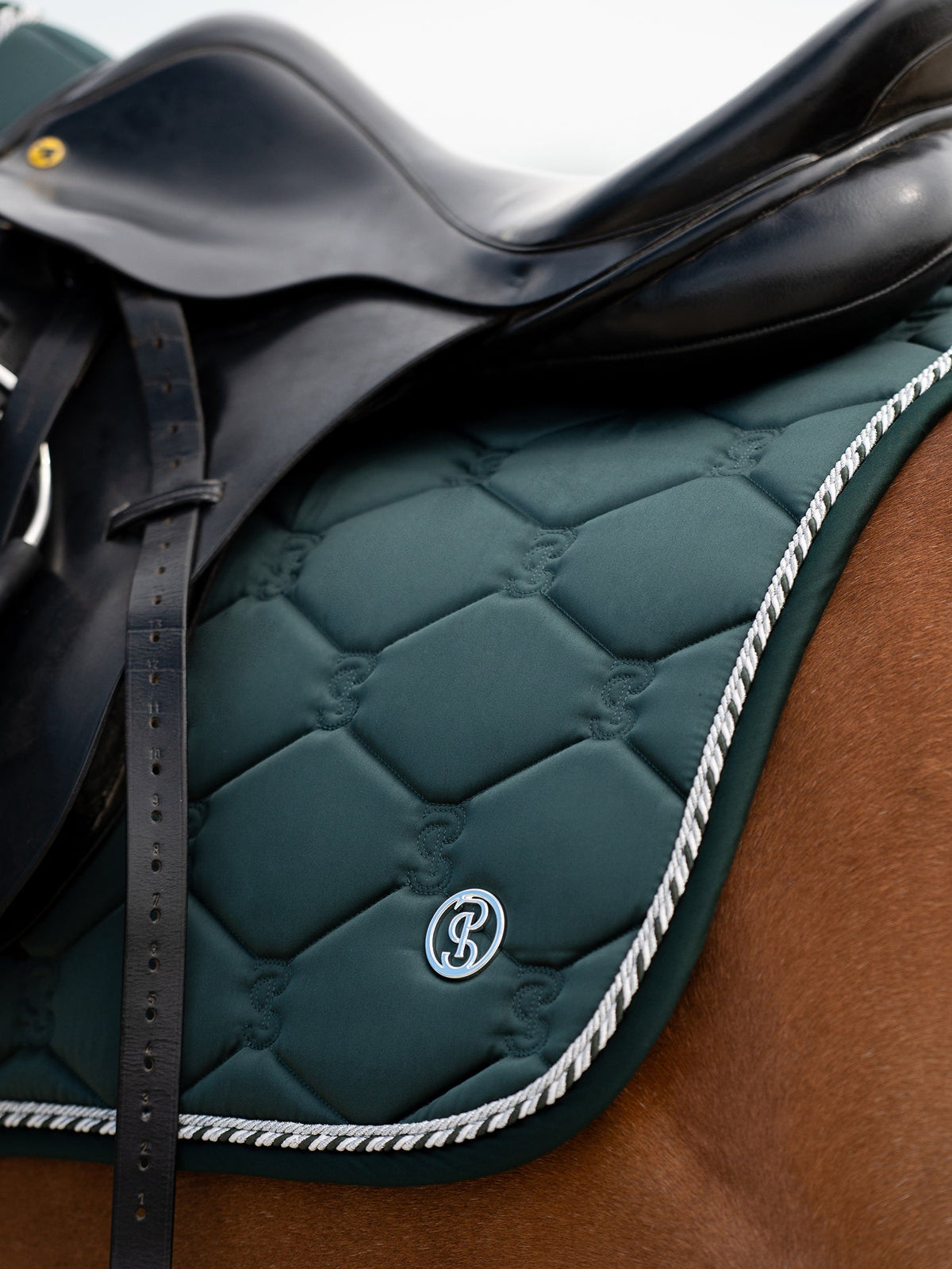 Saddle Pad Jump Signature - Midnight green