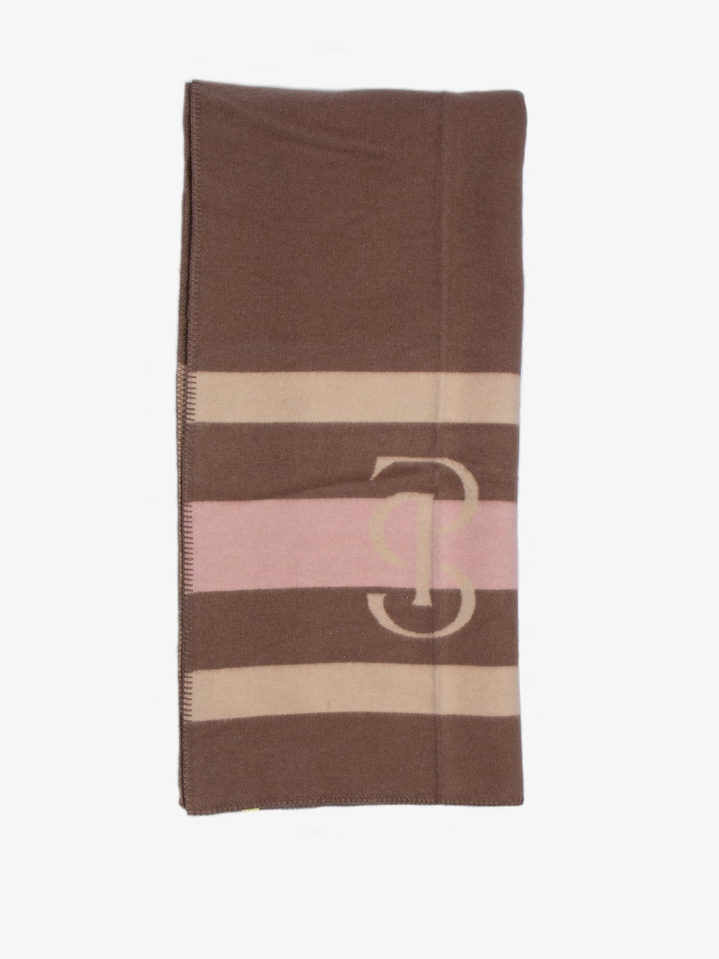 Striped Wool Blanket - Tender Taupe