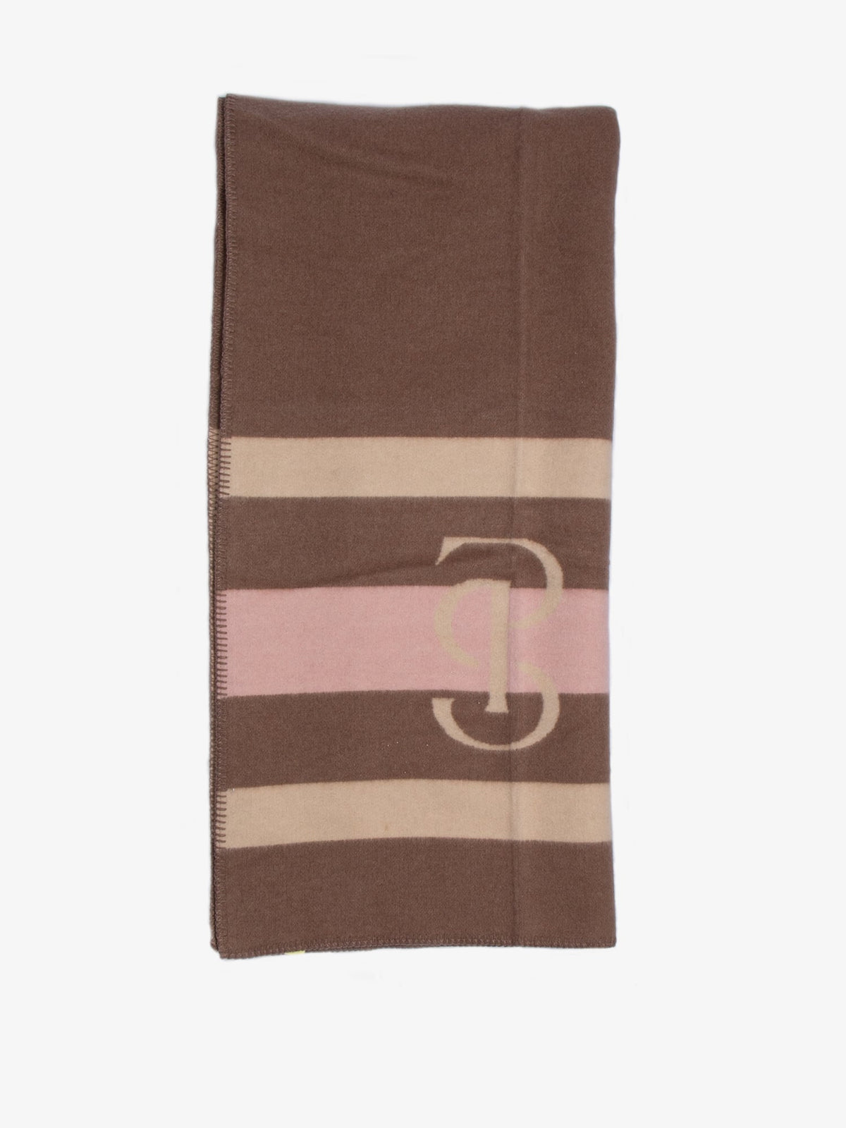 Striped Wool Blanket - Tender Taupe