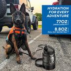 Large Dog Travel Water Bowl Dispenser-3