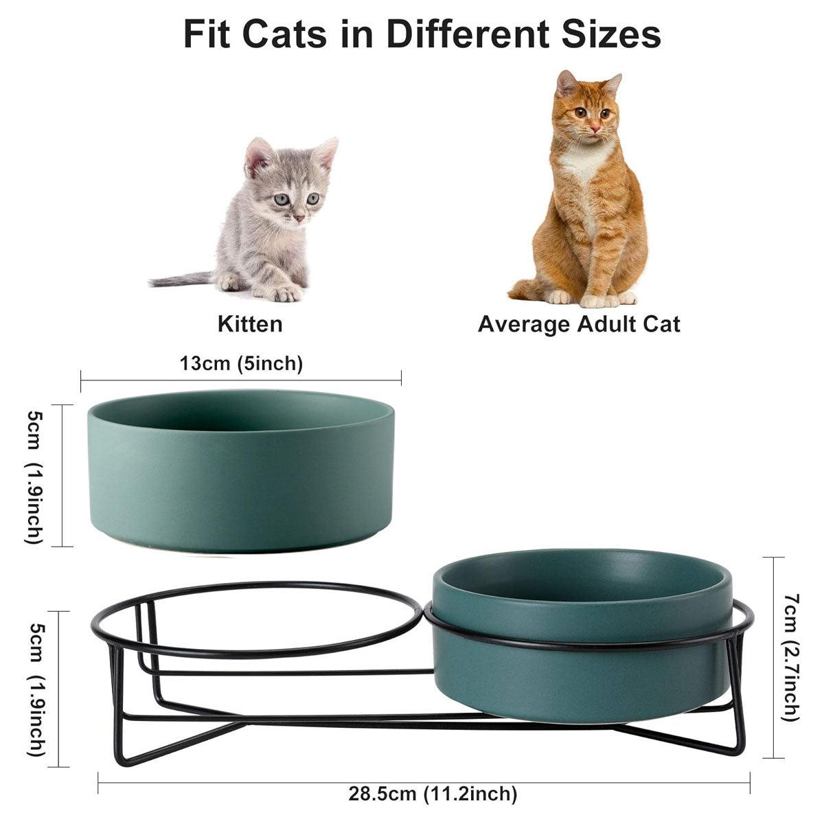 Ceramic Pet Bowl Cat Food Bowl Dog Bowl Drinking Bowl Pet Water Food Dish-2