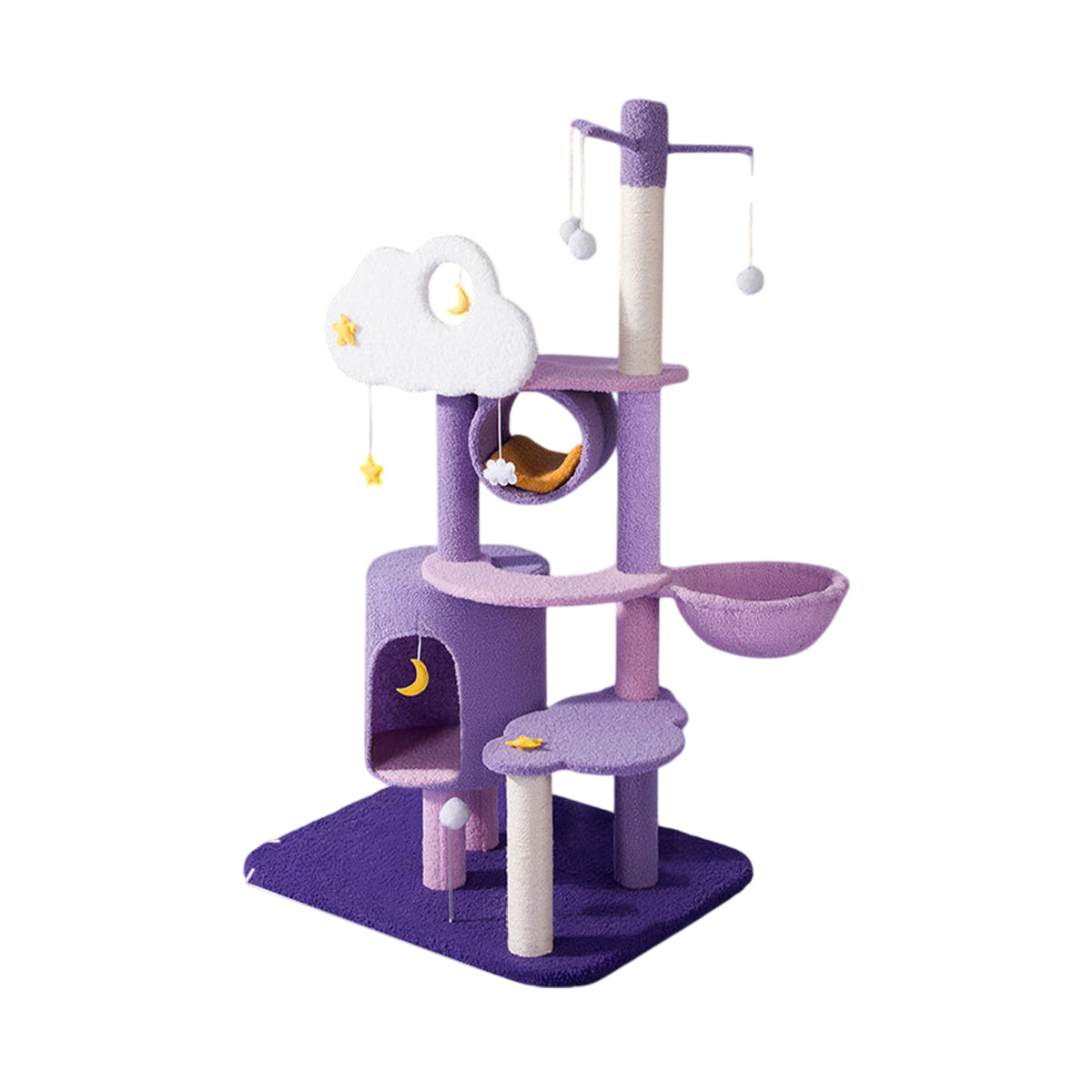 Cat Climbing Frame Cat Bed Cat Tree Jumping Platform Furniture Activity Center