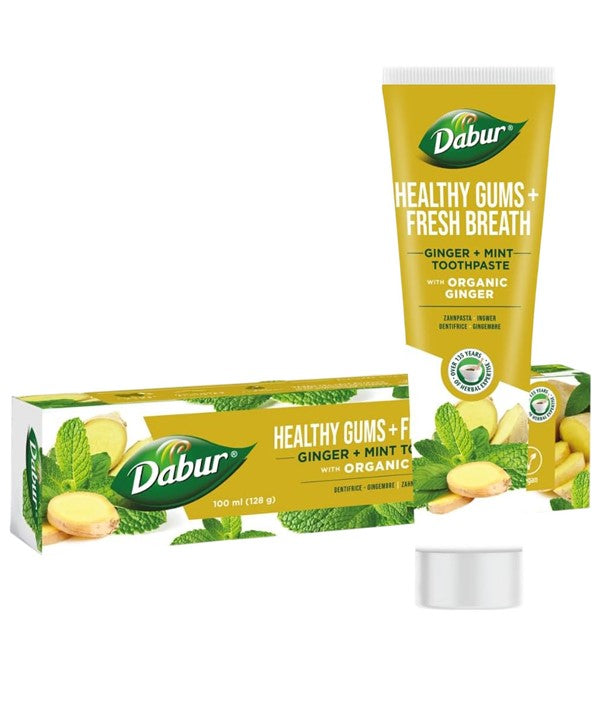 Dabur Healthy Gums Fresh Breath Ginger And Mint Toothpaste 100ml-5
