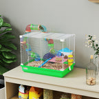 This superb cage for dwarf hamsters and gerbils offers an ideal habitat and play area for your small pet(s)