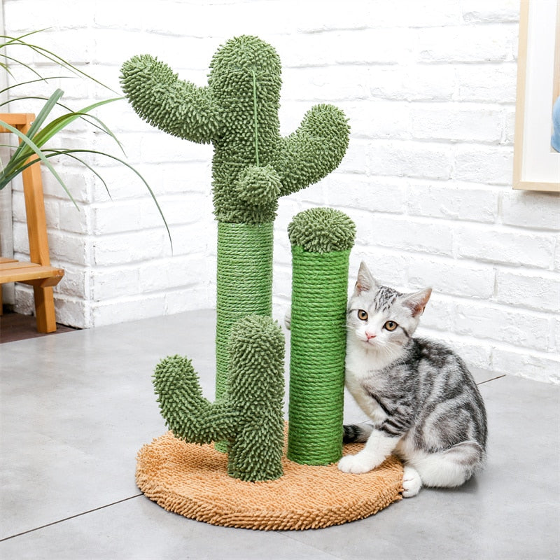 Cactus Cat Tree Toy