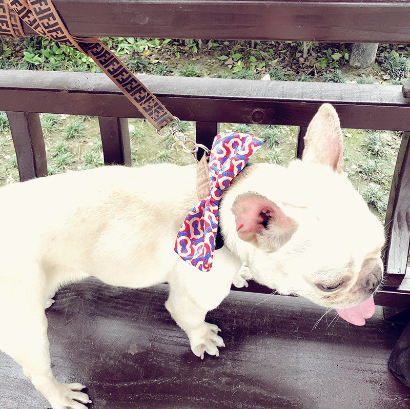 Handsome Dog Bow Tie Collar-3