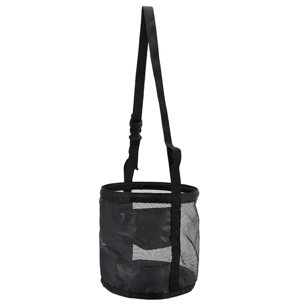 Horse Hay Feeding Bags Neck Mouth Feeding Bags for Horses Slow Feed Hay Storage