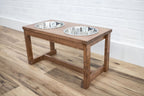 Custom Height Elevated Dog Bowl Stand-0