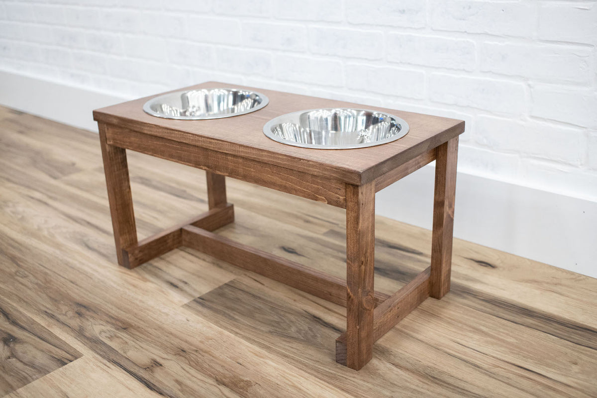 Custom Height Elevated Dog Bowl Stand-0