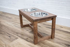 Custom Height Elevated Dog Bowl Stand-1