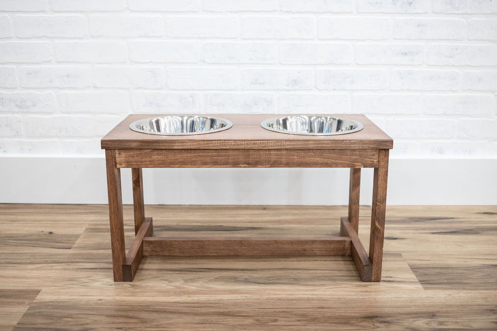 Custom Height Elevated Dog Bowl Stand-2