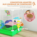 This superb cage for dwarf hamsters and gerbils offers an ideal habitat and play area for your small pet(s)