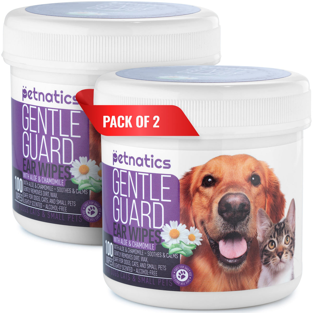 Gentle Ear Wipes for Dogs and Cats-5