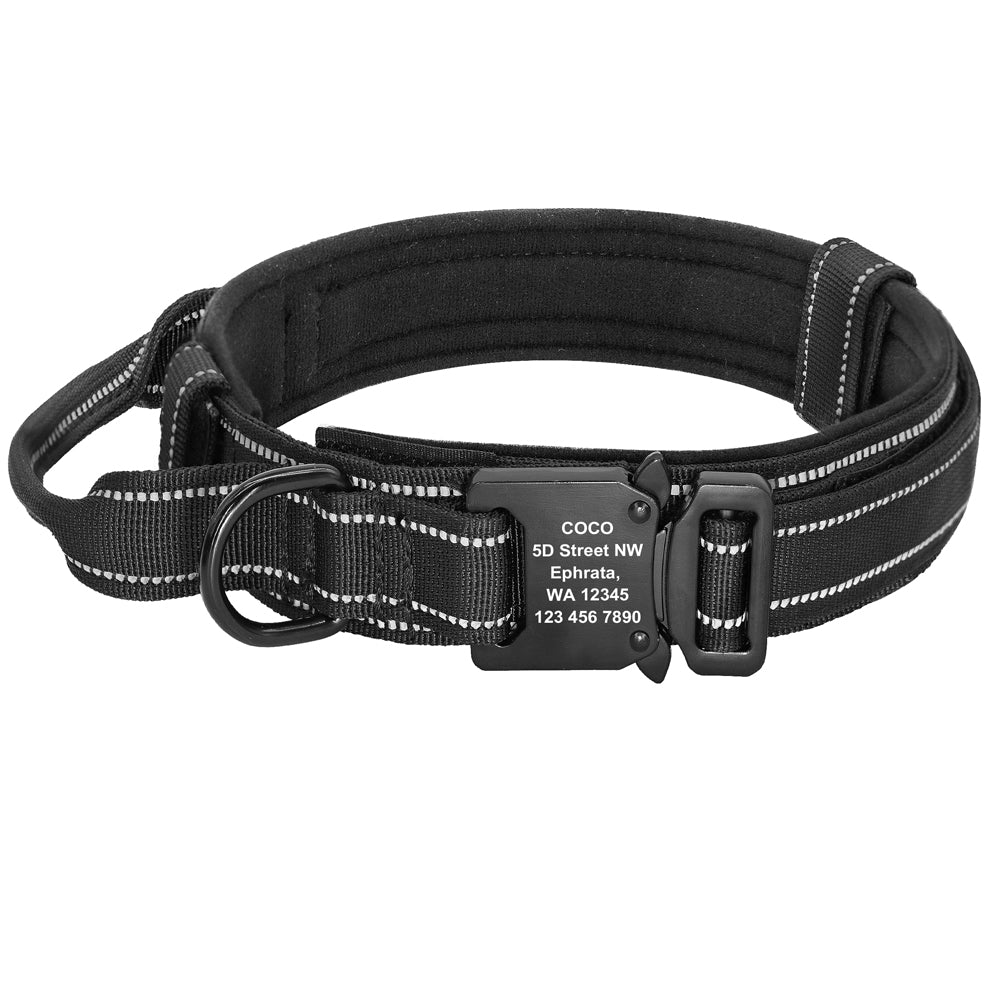 Reflective Nylon Dog Collar-0