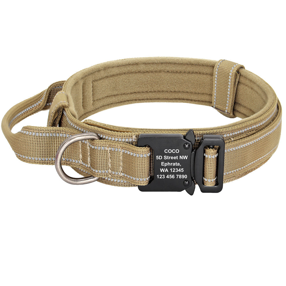 Reflective Nylon Dog Collar-2