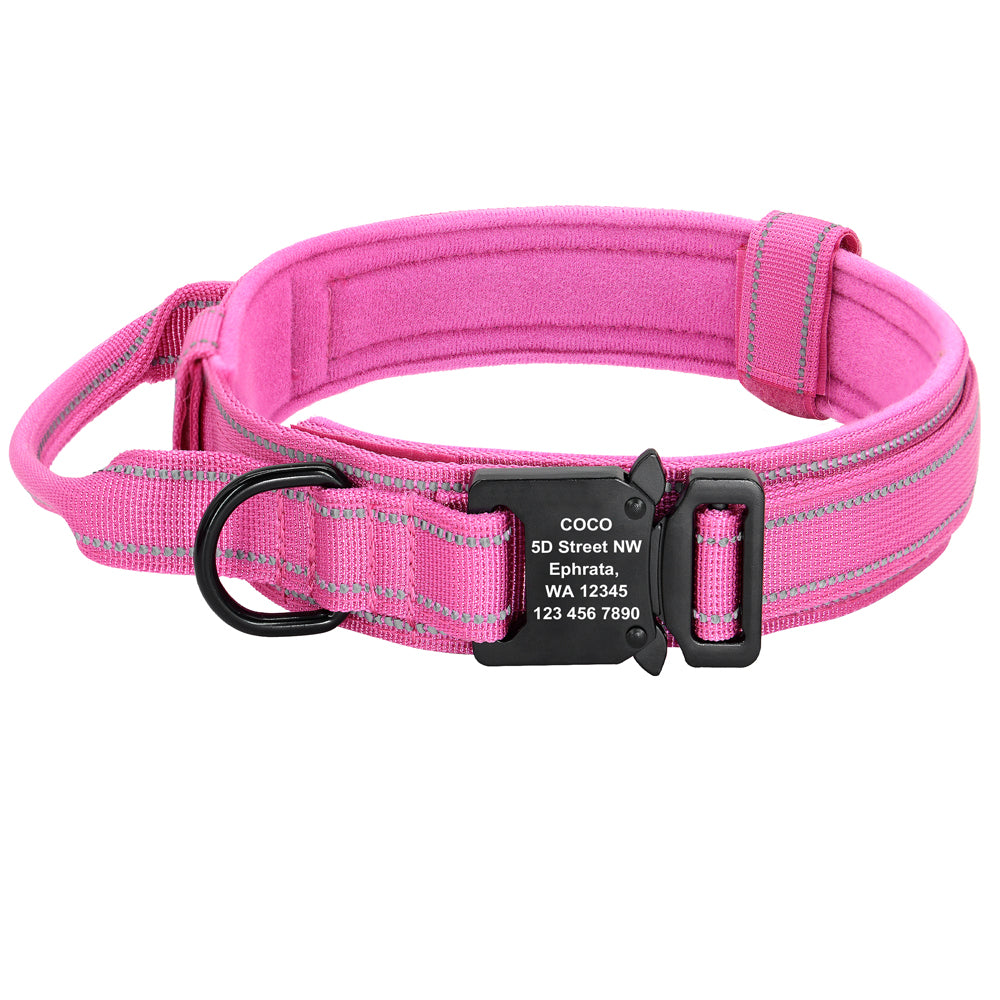 Reflective Nylon Dog Collar-3