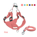 Reflective Suede Dog Vest-9