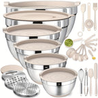 Stainless Steel Mixing Bowls Set-7