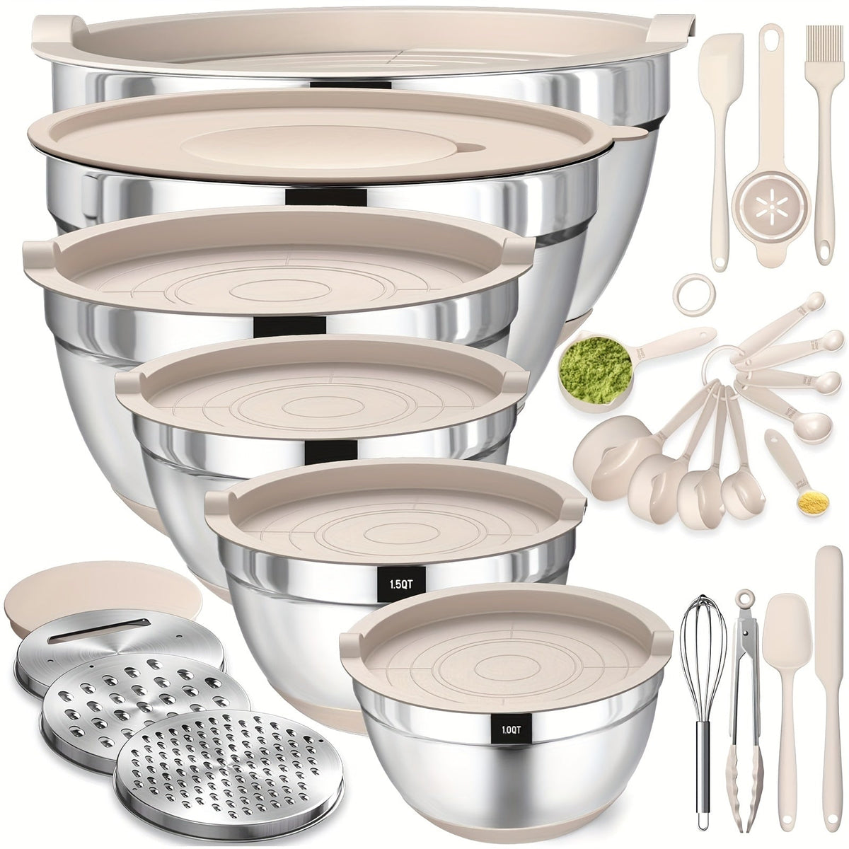 Stainless Steel Mixing Bowls Set-7